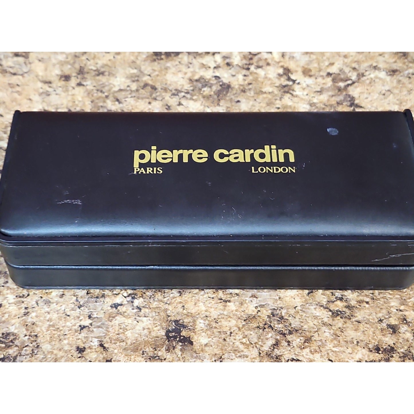 Vintage Pierre Cardin Black and Gold Ballpoint Pen and Mechanical Pencil Set