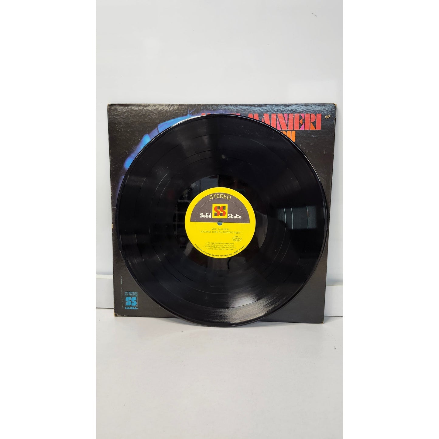 Vintage 1968 Mike Mainieri Journey Thru An Electric Tube LP Solid State SS 18049