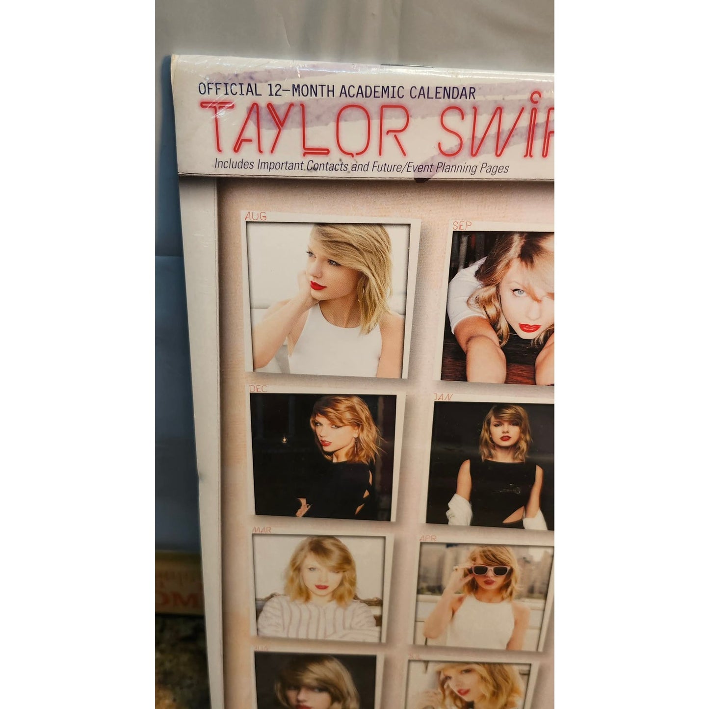 New Taylor Swift 2015-2016 Official 12-Month Academic Calendar BrownTrout