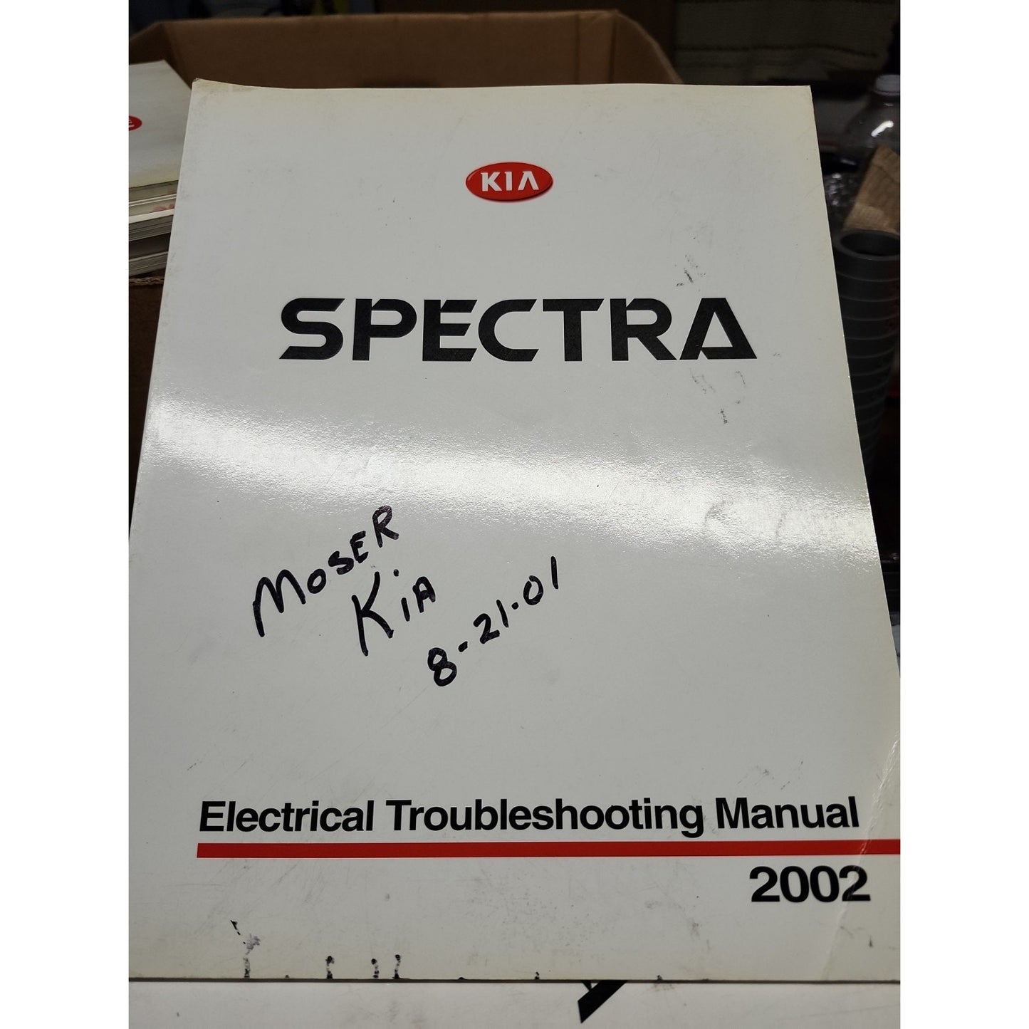 2002 Kia Spectra Sedan Hatchback Electrical Wiring Diagrams Manual LS GS GSX