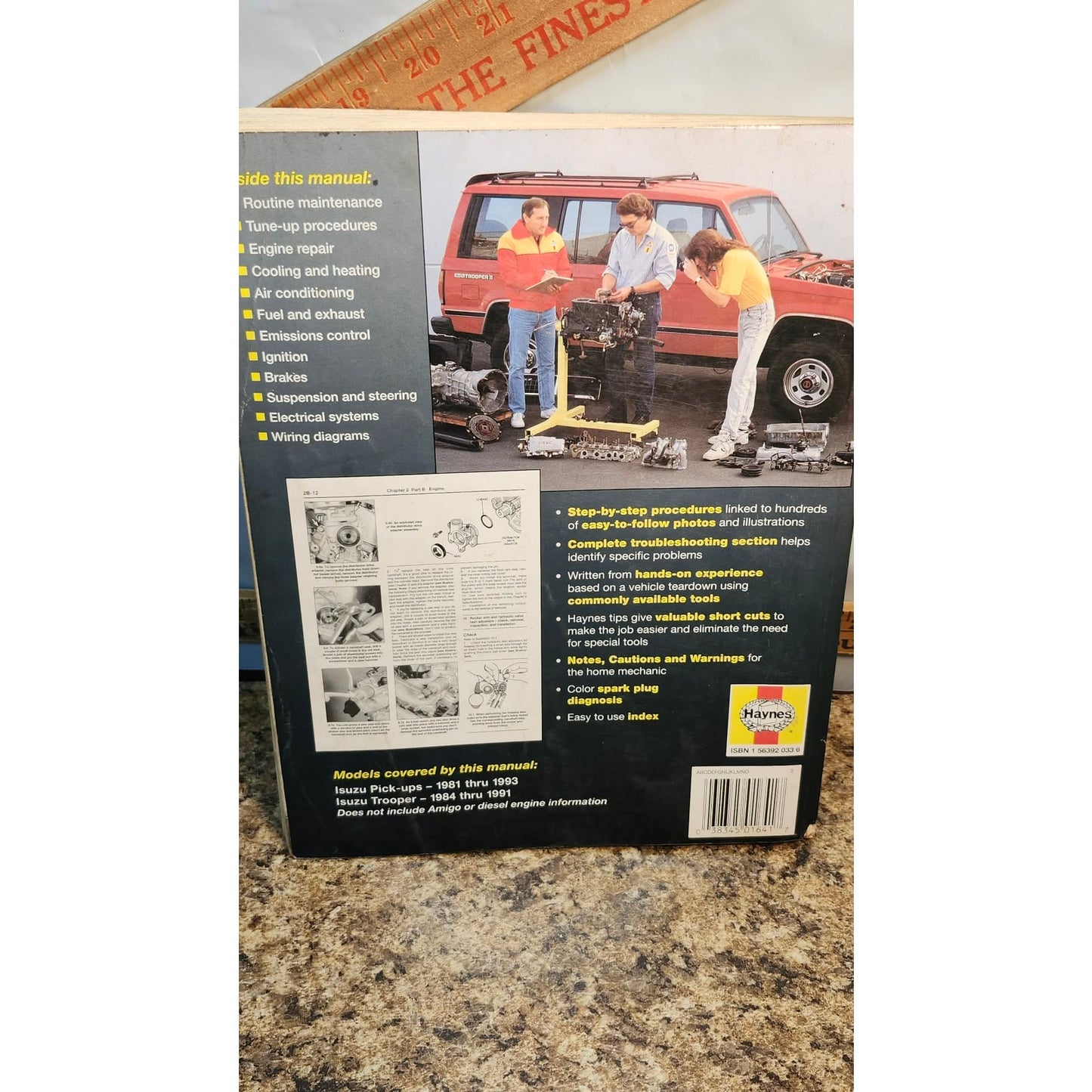 Haynes Isuzu Pick-Ups 1981-1993 Trooper 1984-1991 2WD & 4WD Repair Manual