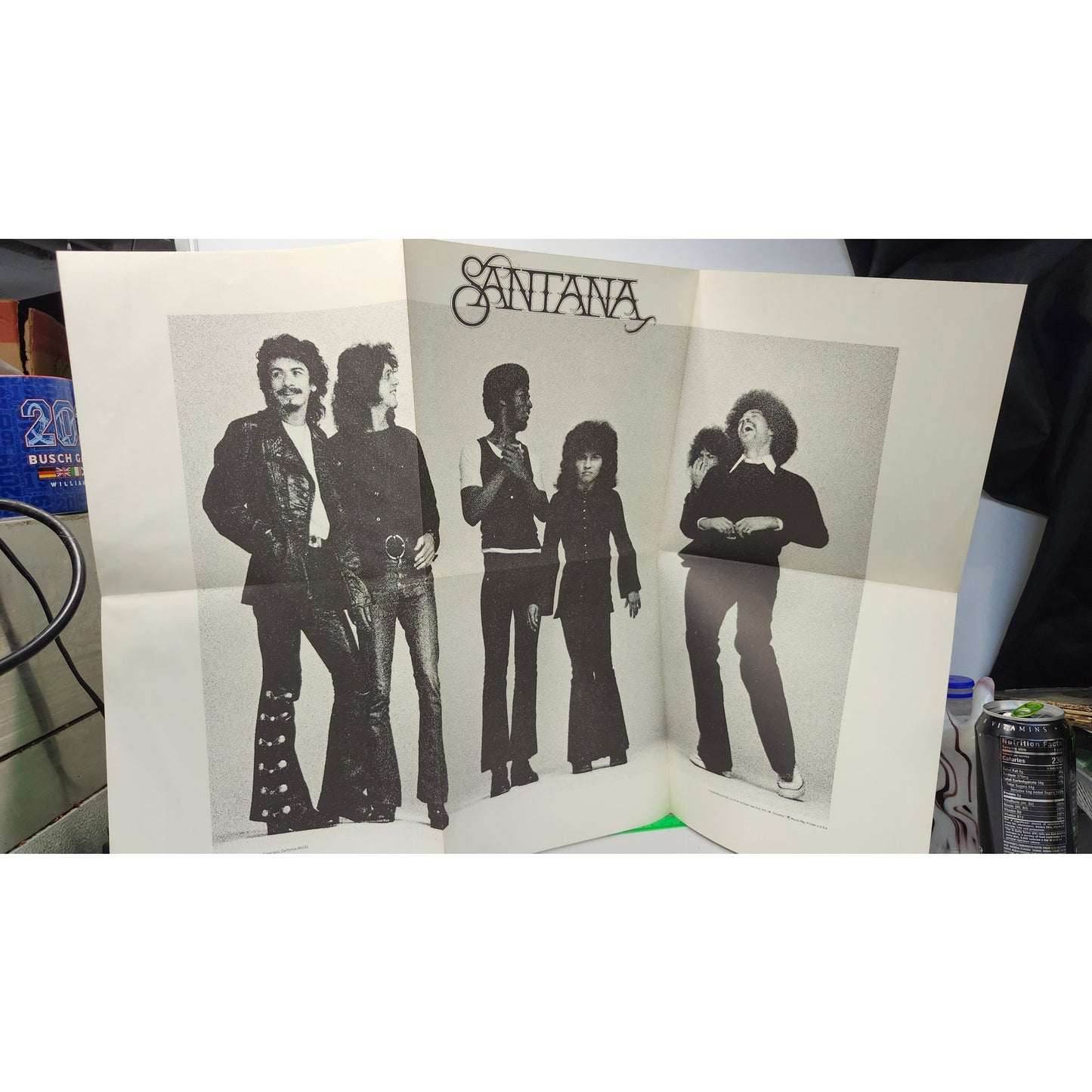 1970 Santana Abraxas Vinyl LP Record Album Gatefold Poster Columbia Classic Rock