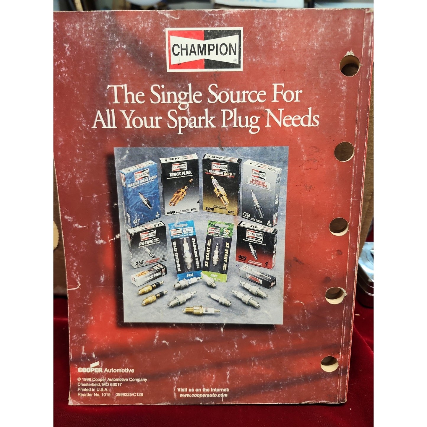 Champion Master Catalog 1988 – Vintage Spark Plugs & Auto Parts