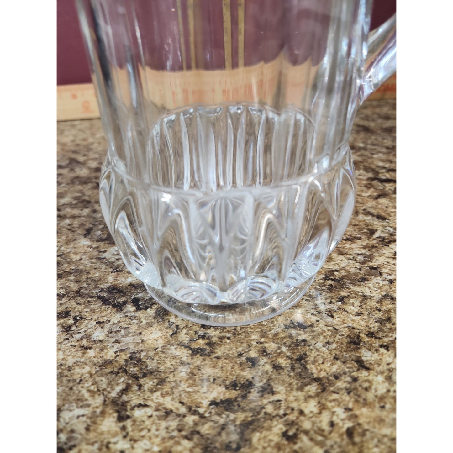 O'Hara Glass Co. Pitcher CORDOVA Pattern Circa 1890