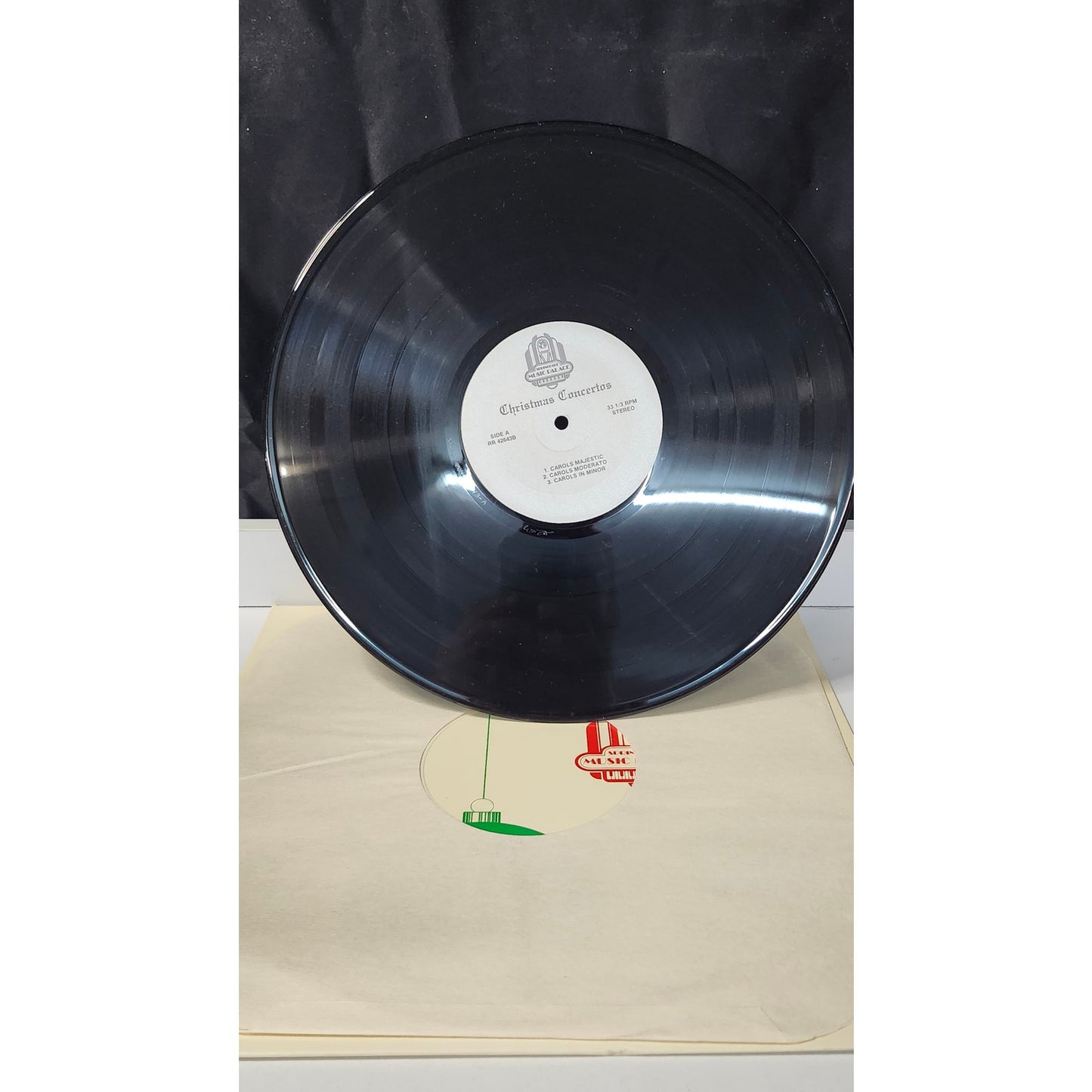 Karl Cole Christmas Concertos LP Vinyl 1984 Springdale Music Palace RR 42643B