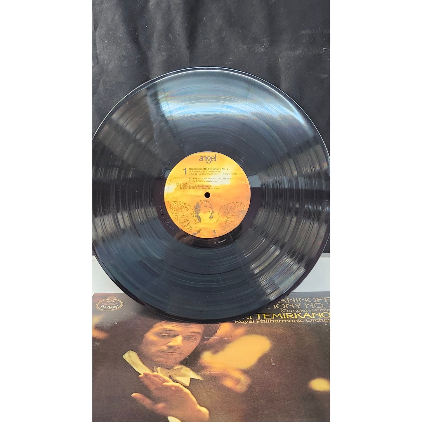 Rachmaninoff Symphony No 2 Complete Version Yuri Temirkanov LP S-37520 1978