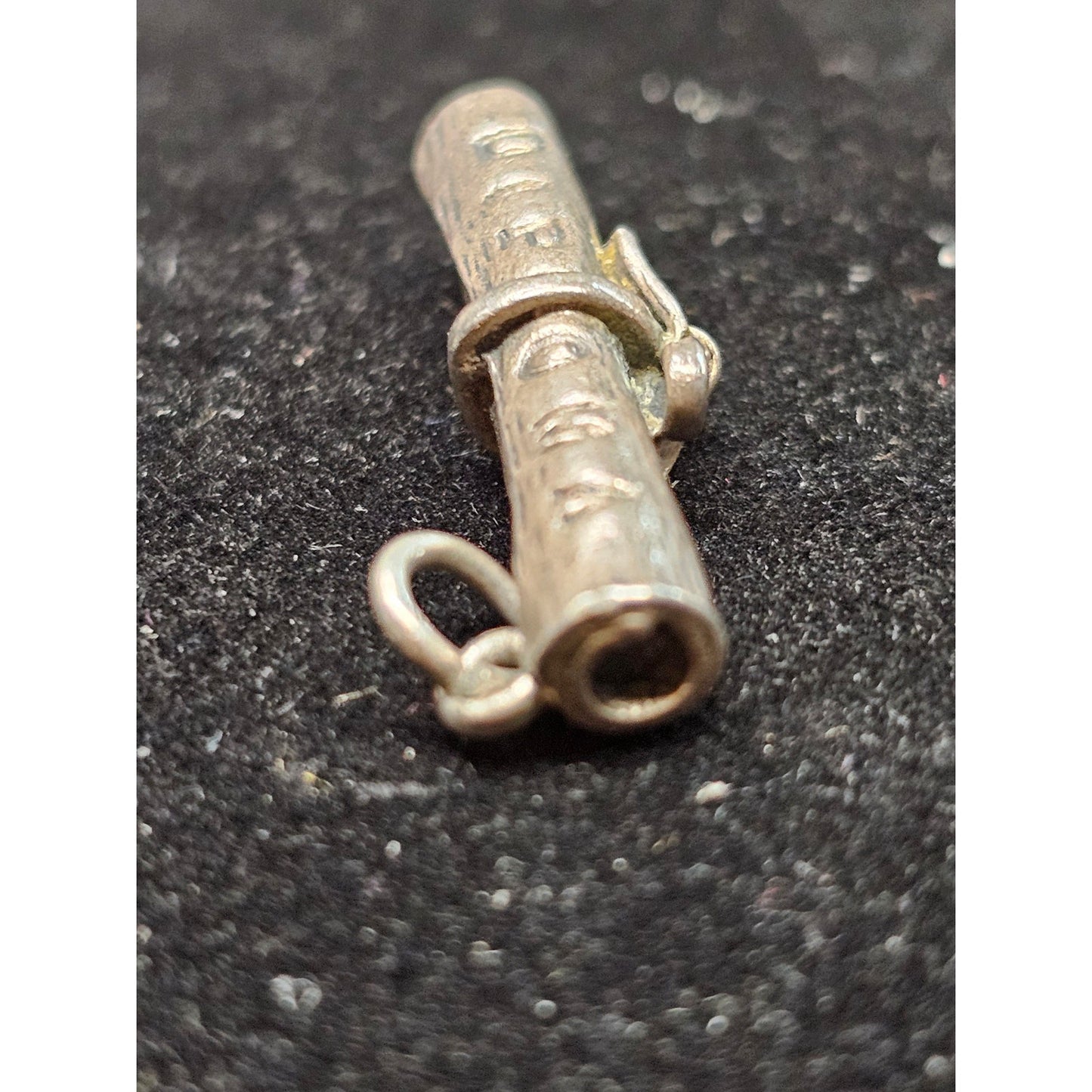 Sterling Silver Diploma Scroll Charm Pendant Graduation Gift