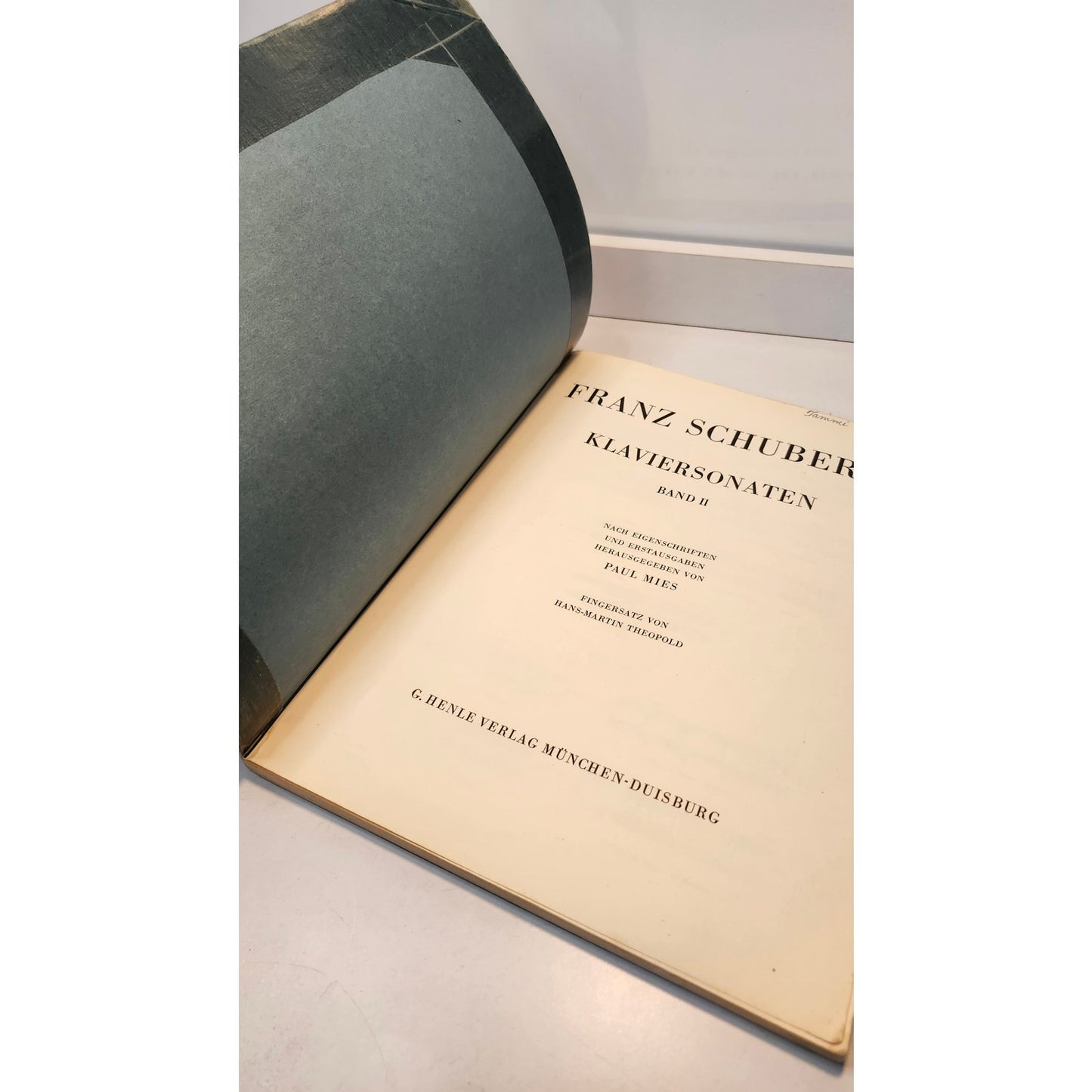 VTG Schubert Klaviersonaten Band II Urtext G Henle Verlag Piano Sheet Music Book