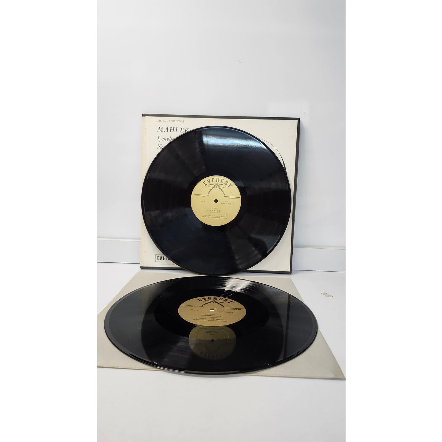 Mahler Leopold Ludwig Symphony No. 9 In D Minor LP Box Set Everest SDBR 3050-2