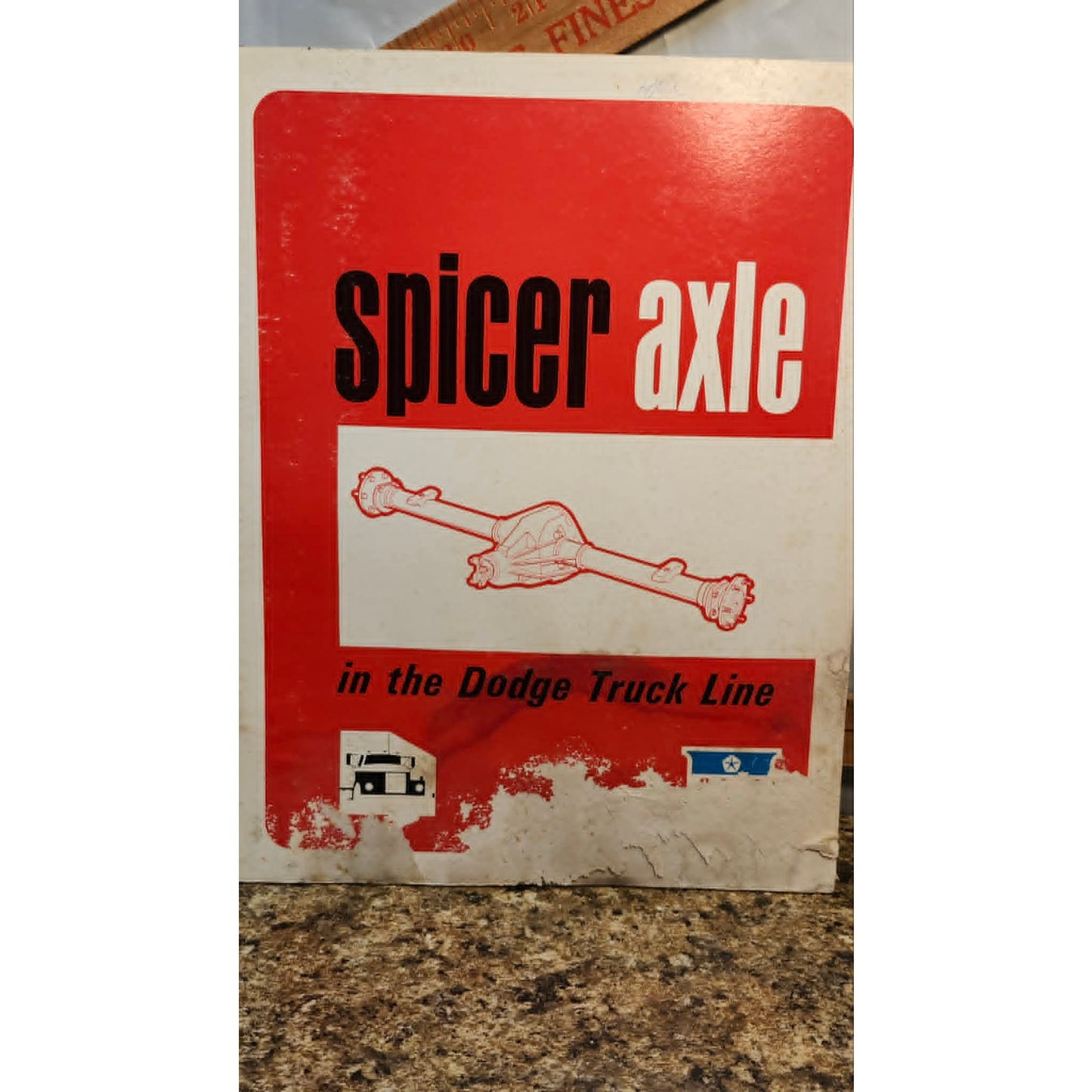 Vintage Chrysler Spicer Axle In The Dodge Truck Line Service Training Manual