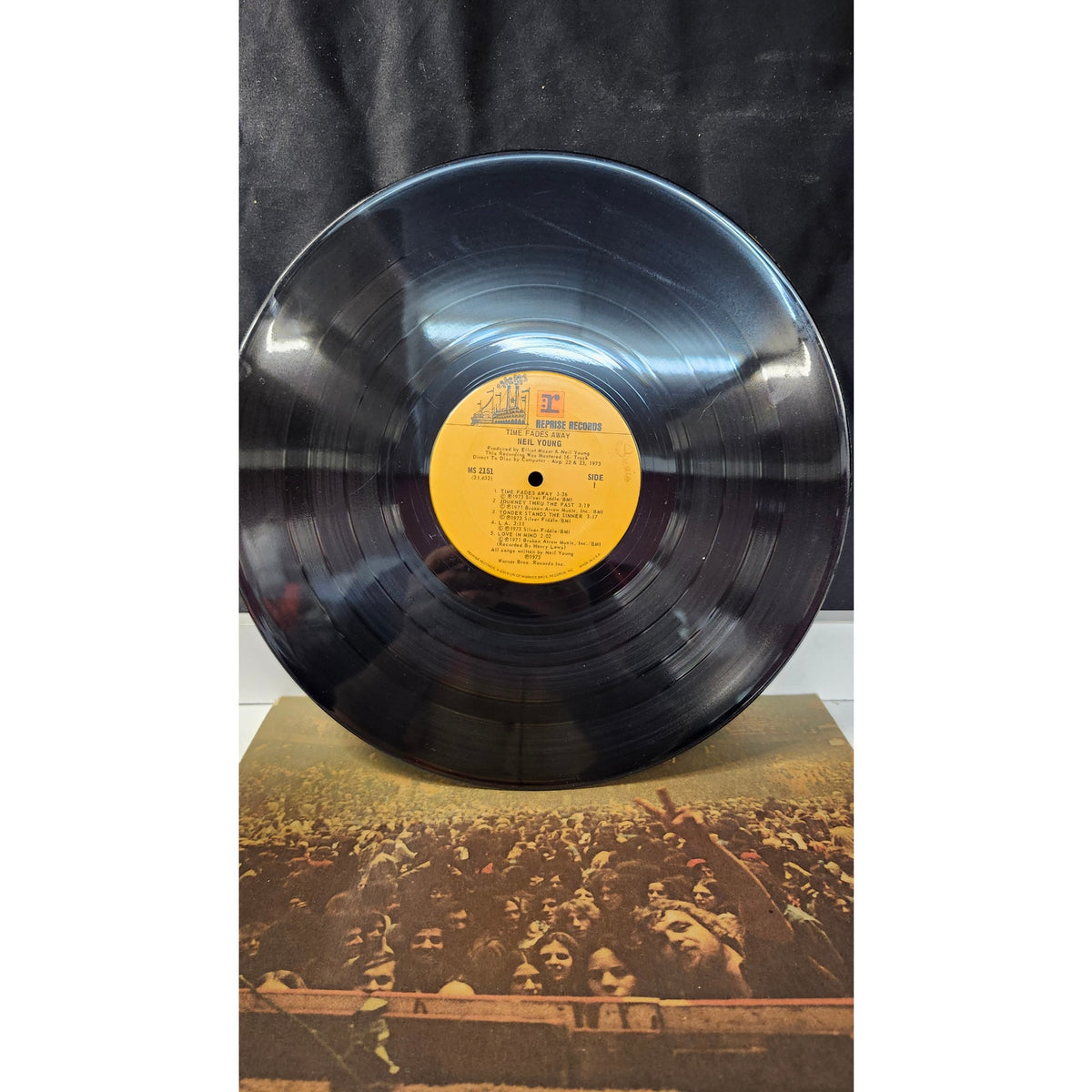 Vintage Neil Young Time Fades Away LP Vinyl Album 1973 Reprise MS 2151 Rock