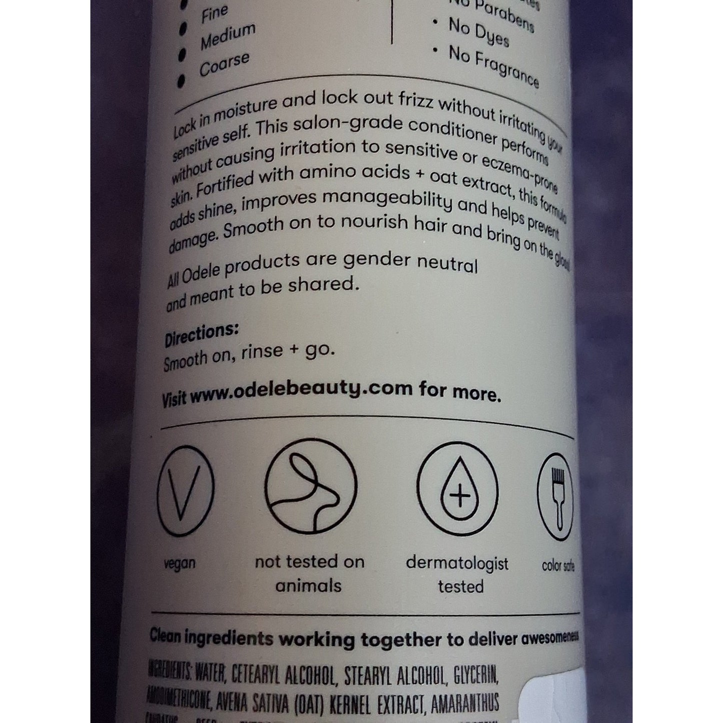 Odele Ultra Sensitive Conditioner 13 fl oz