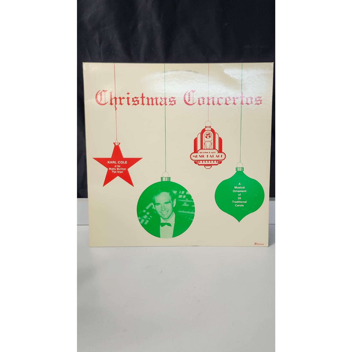 Karl Cole Christmas Concertos LP Vinyl 1984 Springdale Music Palace RR 42643B