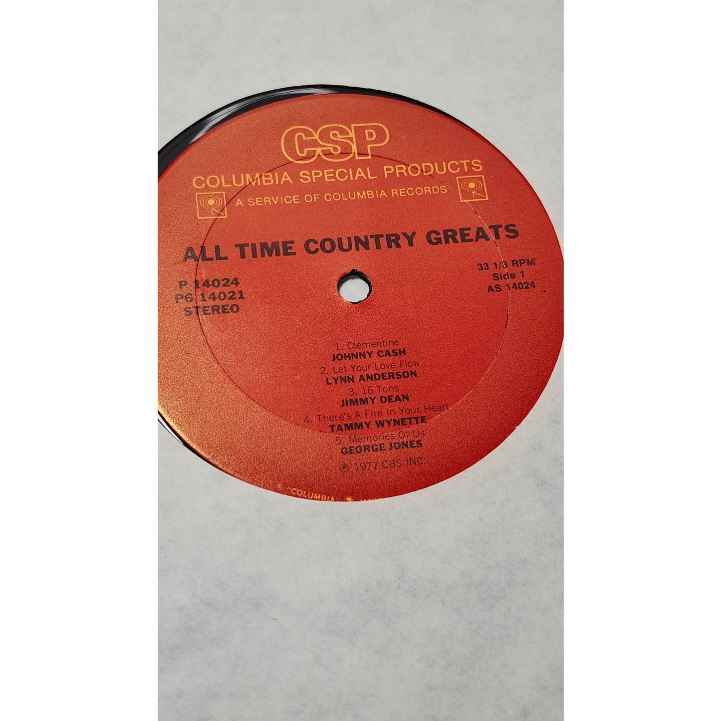 Columbia Special Products All Time Country Greats Various Artists LP Box Set