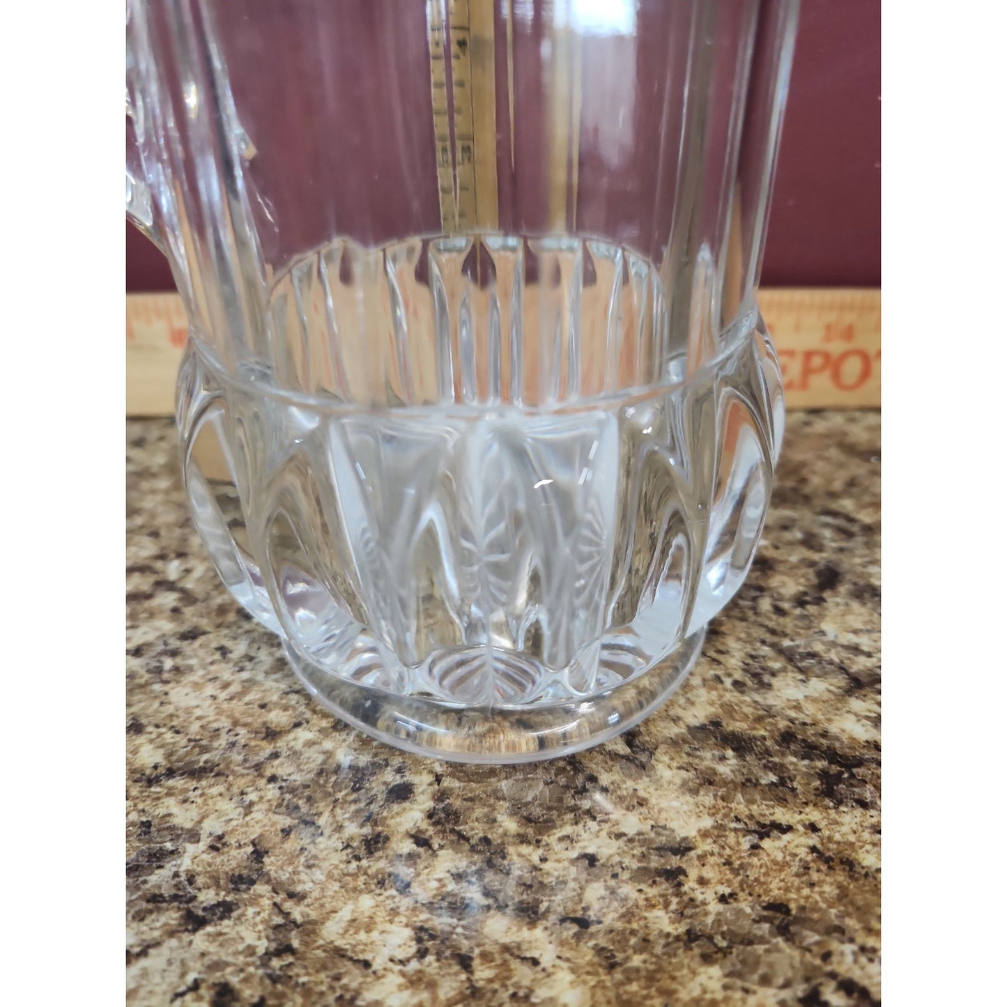 O'Hara Glass Co. Pitcher CORDOVA Pattern Circa 1890