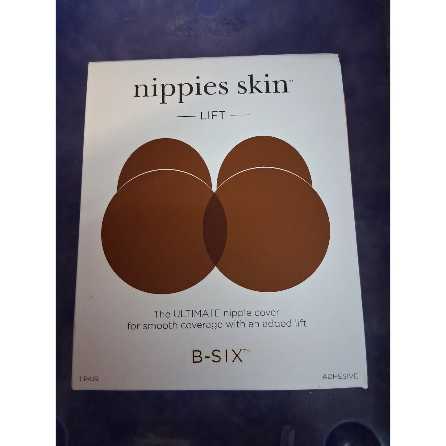 Nippies skin B-SIX Matte Finish Covers Size A-C One Pair