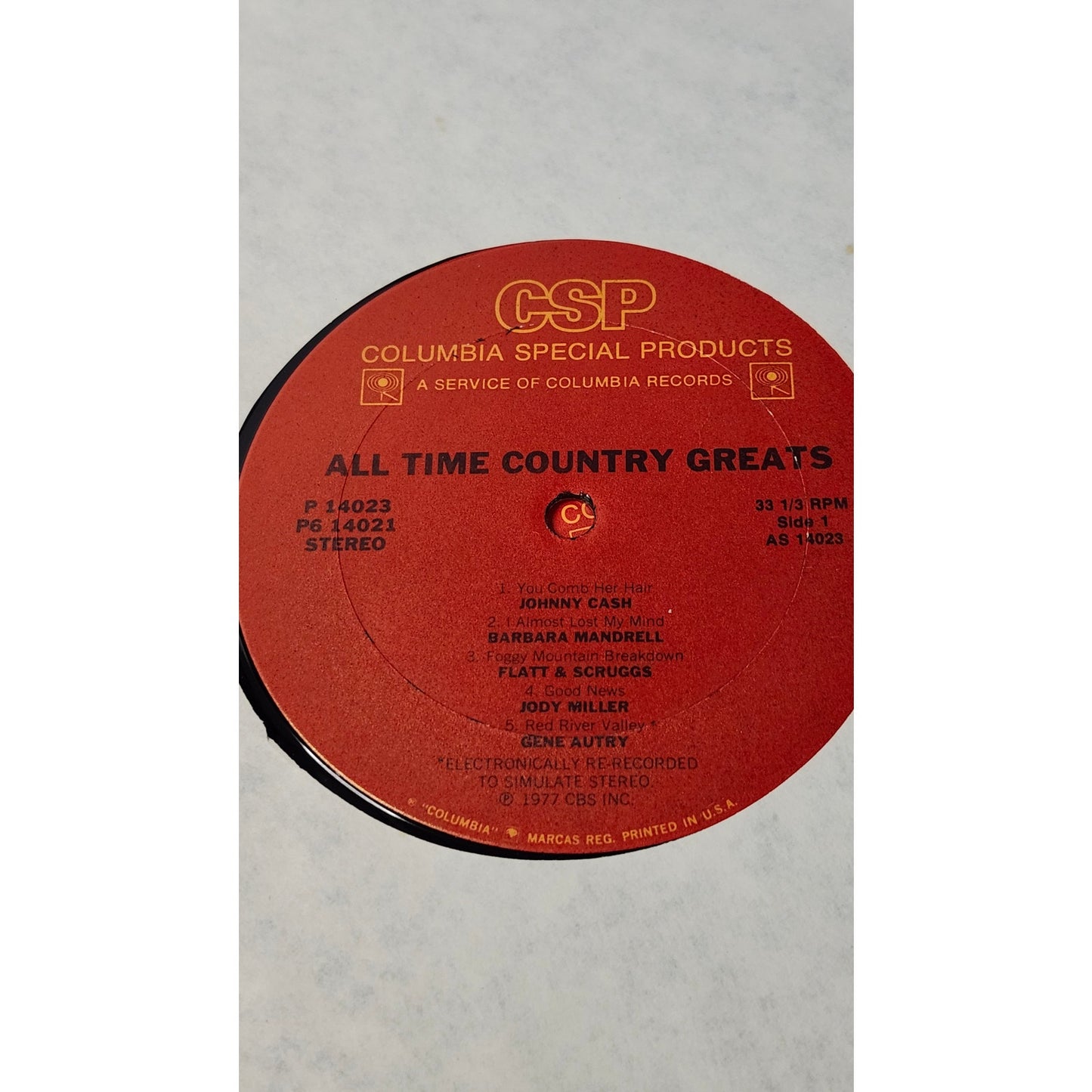 Columbia Special Products All Time Country Greats Various Artists LP Box Set