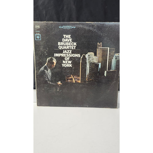 Dave Brubeck Quartet Jazz Impressions Of New York LP Stereo Columbia CS 9075