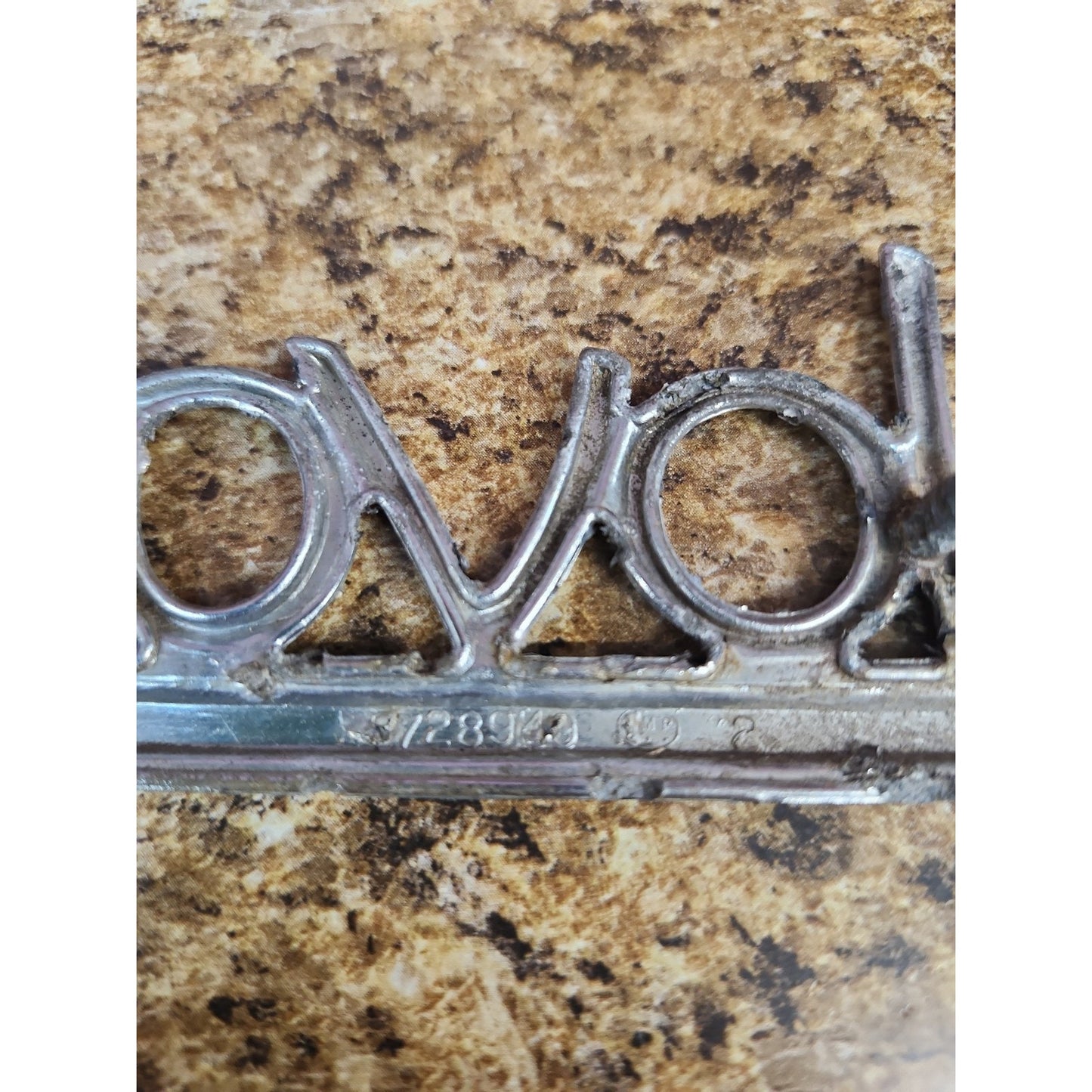 Vintage 1968-1972 Chevy Nova By Chevrolet Trunk Lid Emblem Badge OEM #8728940
