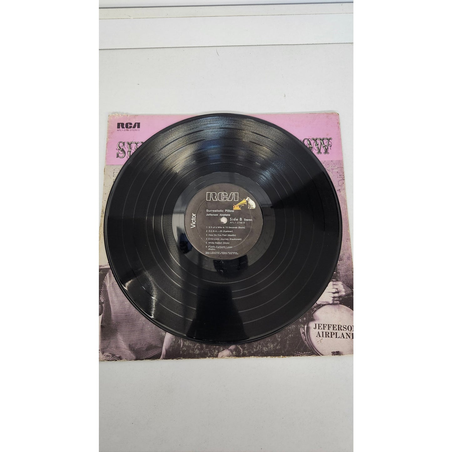 Vintage Jefferson Airplane Surrealistic Pillow LP Vinyl AFL1-3766 Reissue