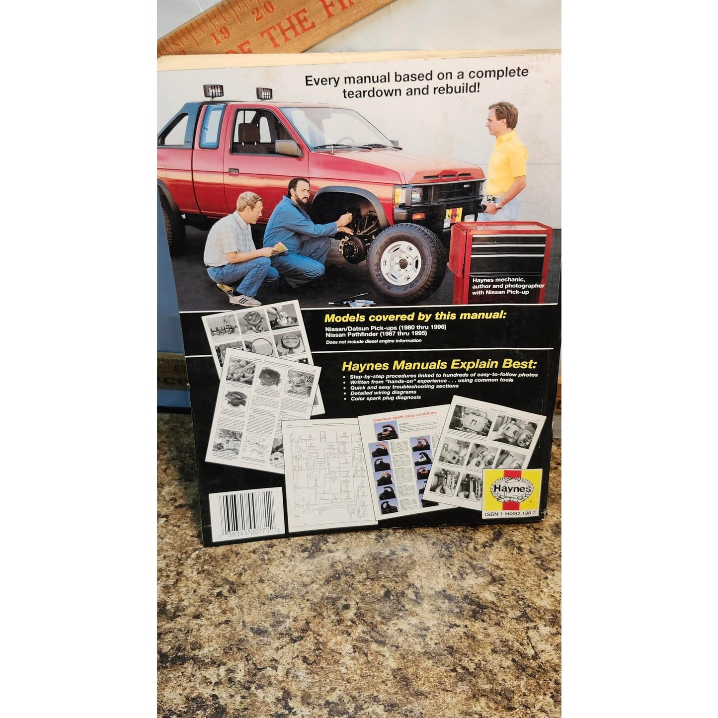 Haynes Nissan Datsun Pick-Up 1980-1996 Pathfinder 1987-1995 Auto Repair Manual