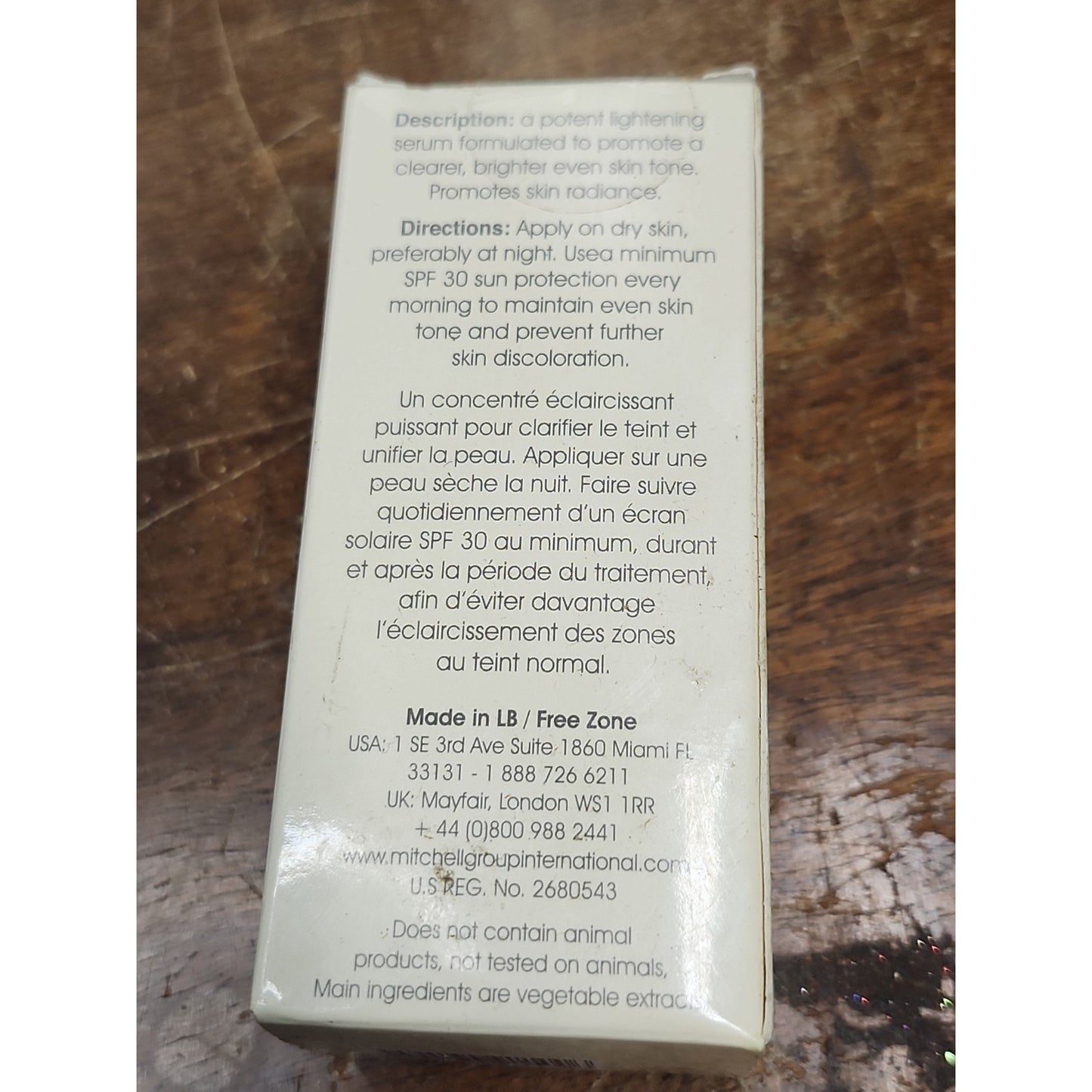 Lighten Up Lightening Serum. 30ml/1 fl oz. New Sealed