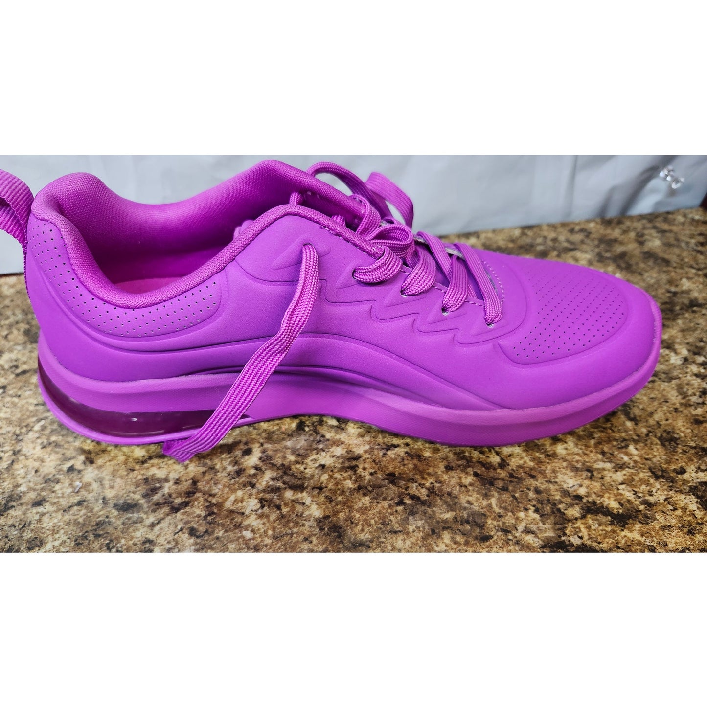 Skechers SkechAir Bobs Vision Air Sneakers Womens 6.5 Purple Athletic 117646 NWT