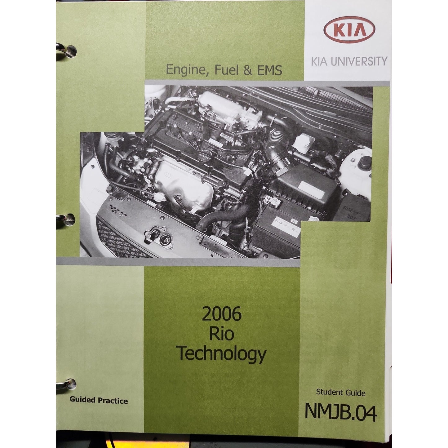 2006 Kia Rio Technology Student Guide Entire Book Sportage Guides Included