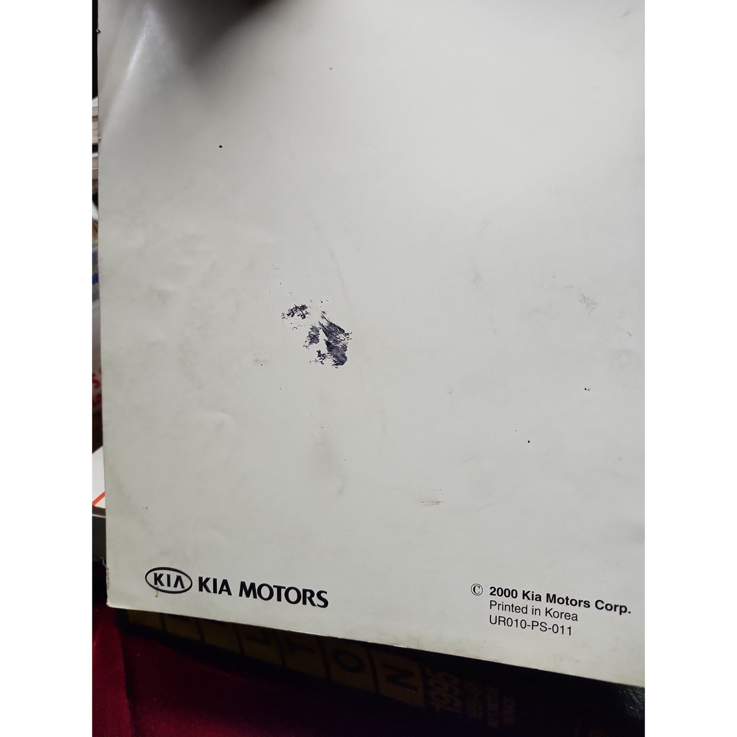 2001 Kia Rio Electrical Troubleshooting Manual