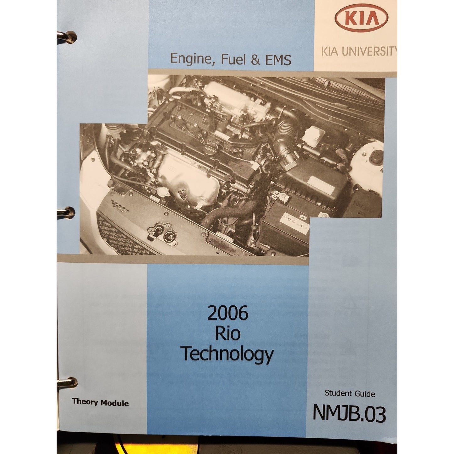 2006 Kia Rio Technology Student Guide Entire Book Sportage Guides Included