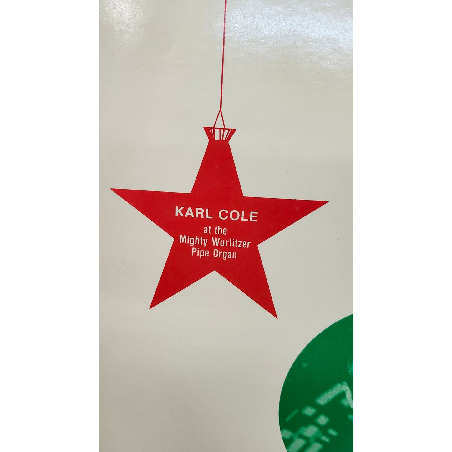 Karl Cole Christmas Concertos LP Vinyl 1984 Springdale Music Palace RR 42643B