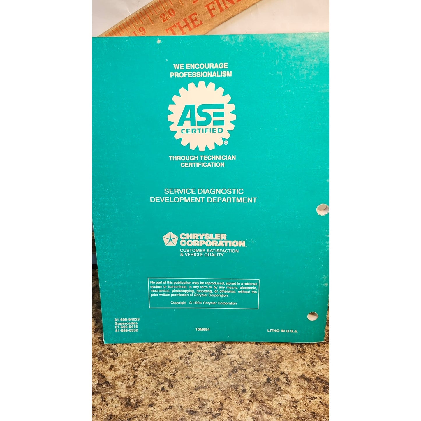 1993-1995 Kelsey-Hayes EBC-5H Antilock Brake System Diagnostic Procedures Manual