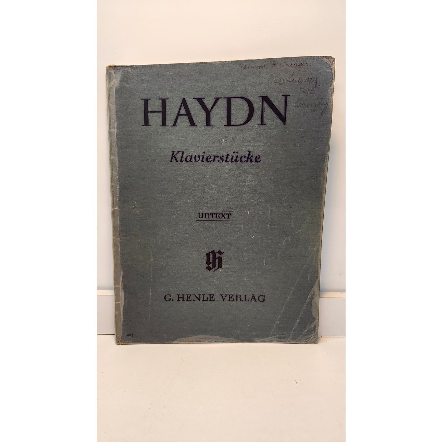 Vintage Haydn Klavierstucke Urtext Edition G Henle Verlag Piano Sheet Music Book