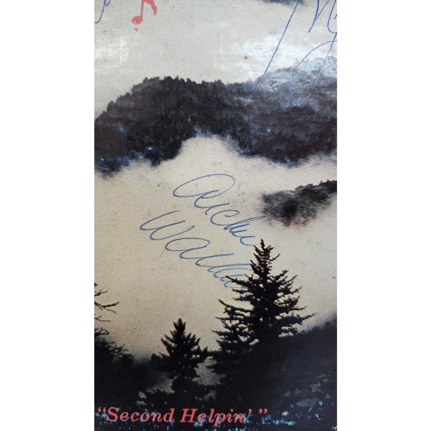 Signed The Inspirations Singing In The Smokies Live Second Helpin' Vol. II LP