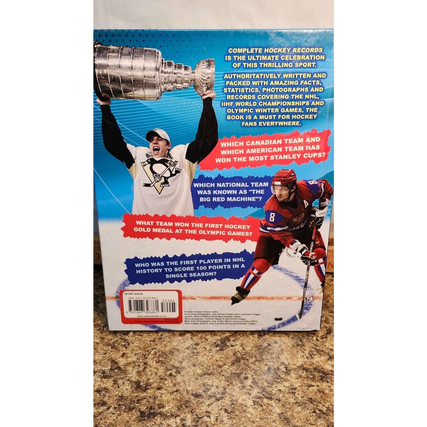 Complete Hockey Records 2016 Edition Dan Diamond Fantastic Face-Off Hardcover