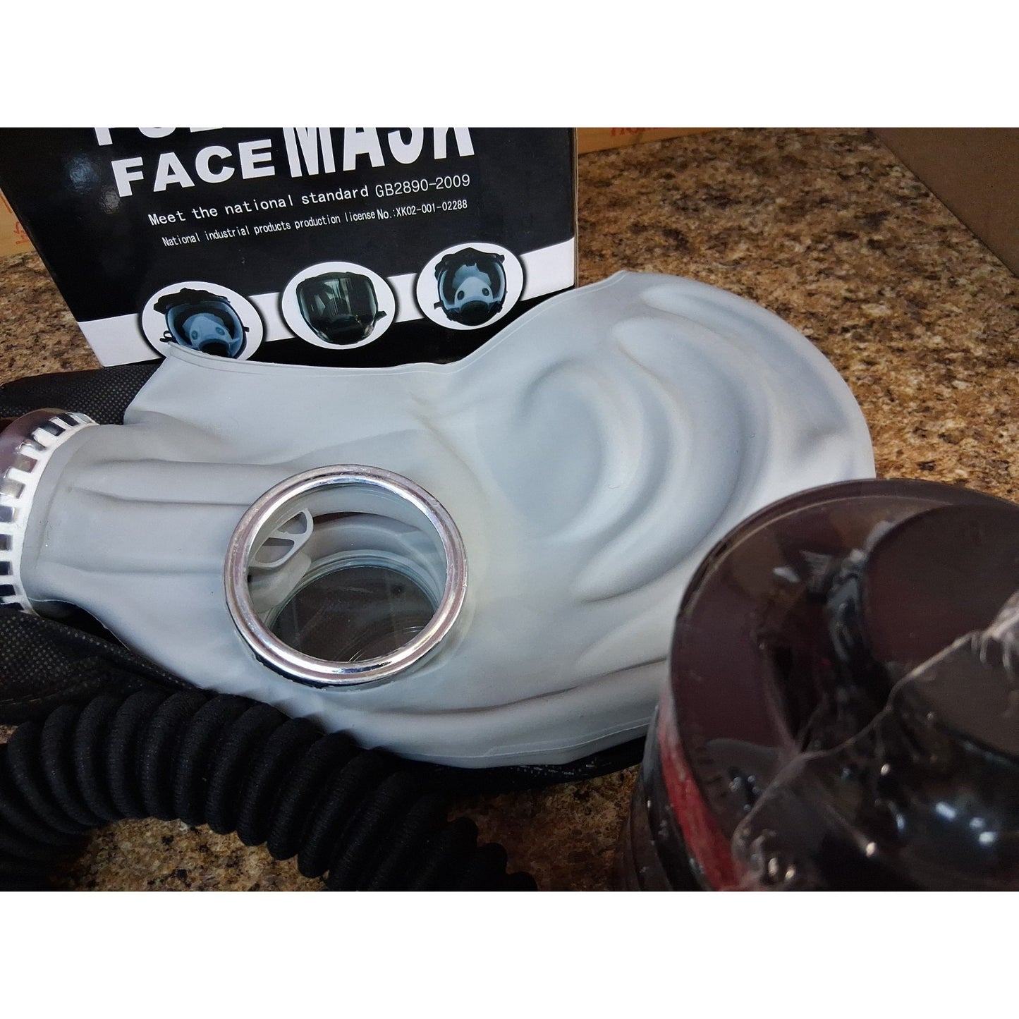 One Full Face Mask Promask GB2890-2009