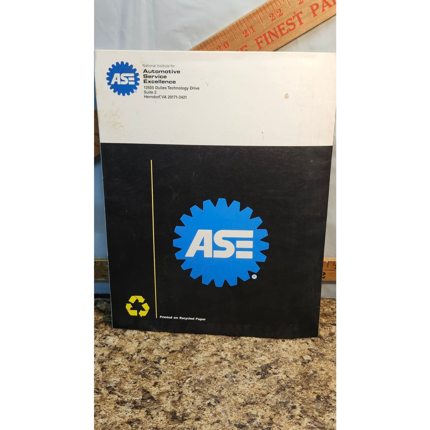 ASE Refrigerant Recovery & Recycling Review & Quiz Revised 1998 Training Manual