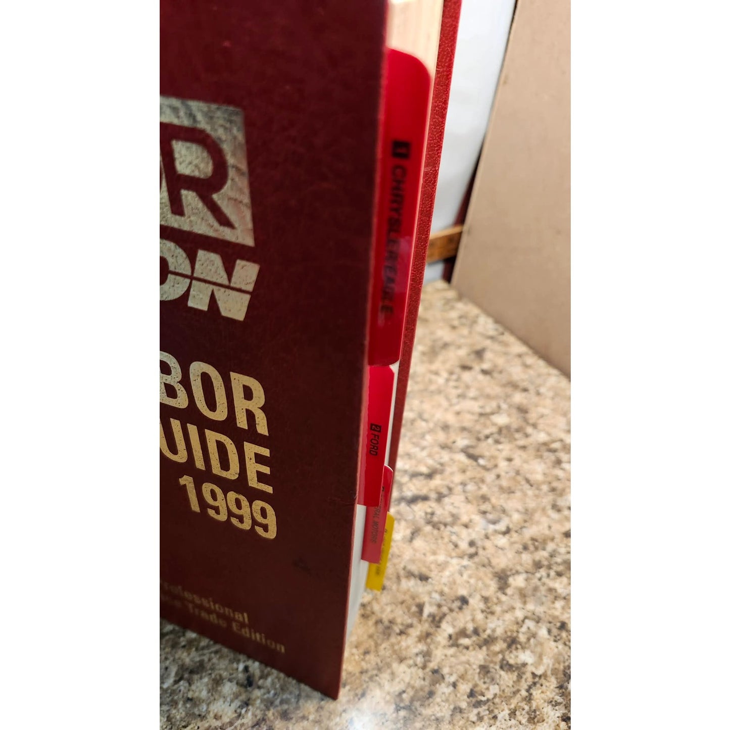 Motor Chilton Parts & Labor Guide 1999 71st Edition Professional Service Trade