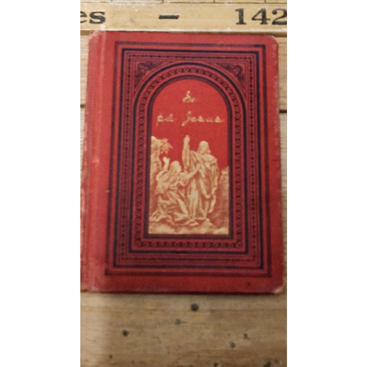 Antique 1897 Se Pa Jesus Swedish Christian Devotional Book 3rd Edition Hardcover