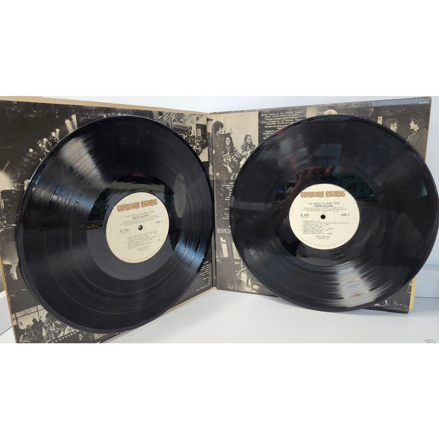 Gregg Allman Tour LP Double Album 1974 Capricorn Records 2C 0141 Blues Rock