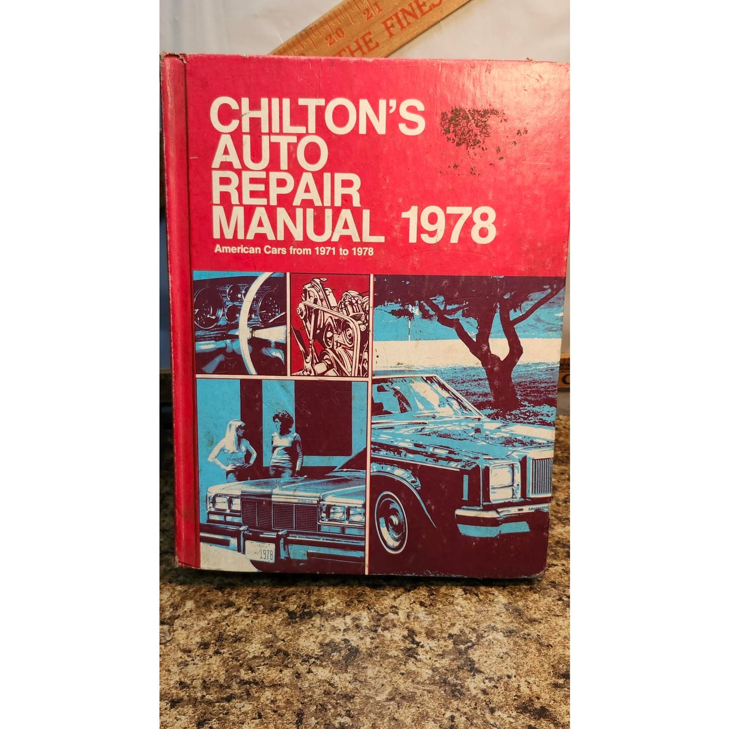 Vintage 1978 Chiltons Auto Repair Manual American Cars 1971-1978 Hardcover Book