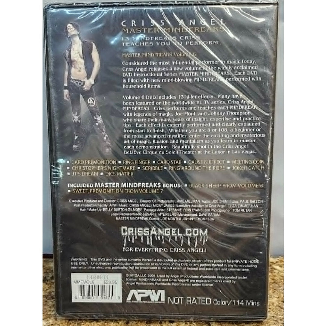 Criss Angel Mindfreak Platinum Magic Kit Box Set Lot Money Printer Pen DVD