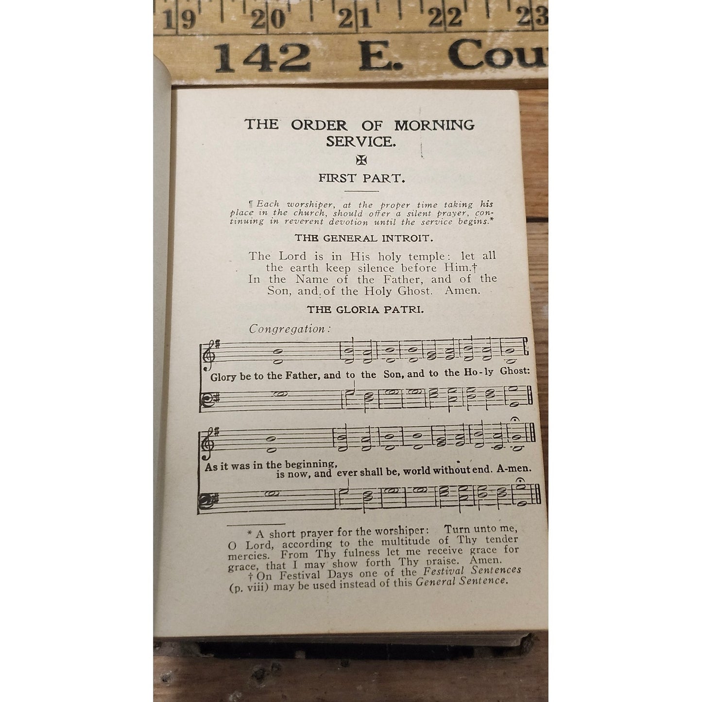 Antique Evangelical Lutheran Hymnal Ninth Edition Joint Synod Ohio Hardcover