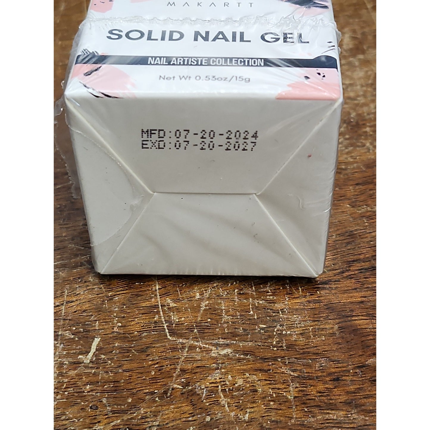 Makartt Solid Nail Glue Gel: Extra Strong Gel for Press On clear