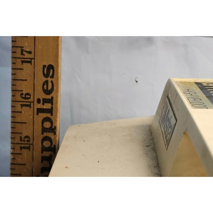 Vintage Mistral Gyro-Aire Box Fan High Velocity GA-1670  Rotating Louvre 16 Inch