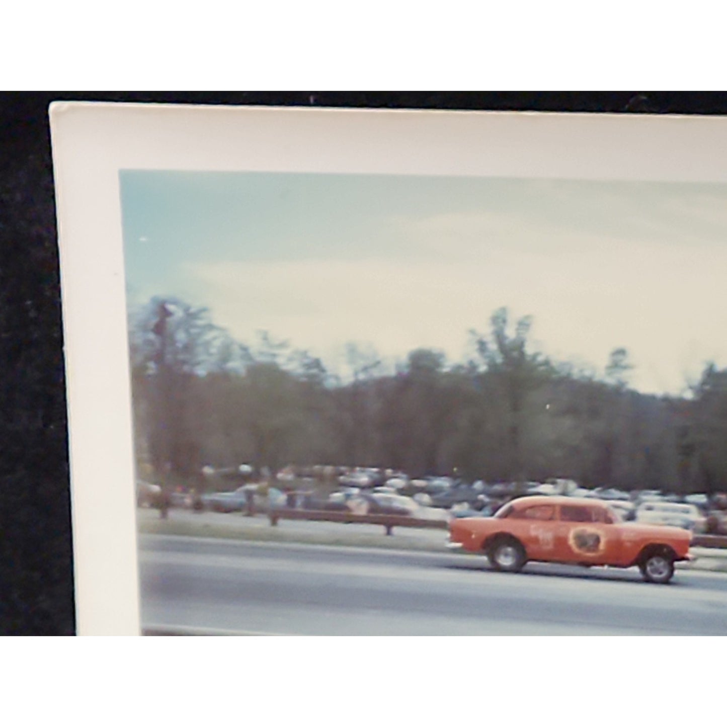 Vintage Red Baron D/Gas 1955 Chevy Drag Racing Photo 04-23-1967