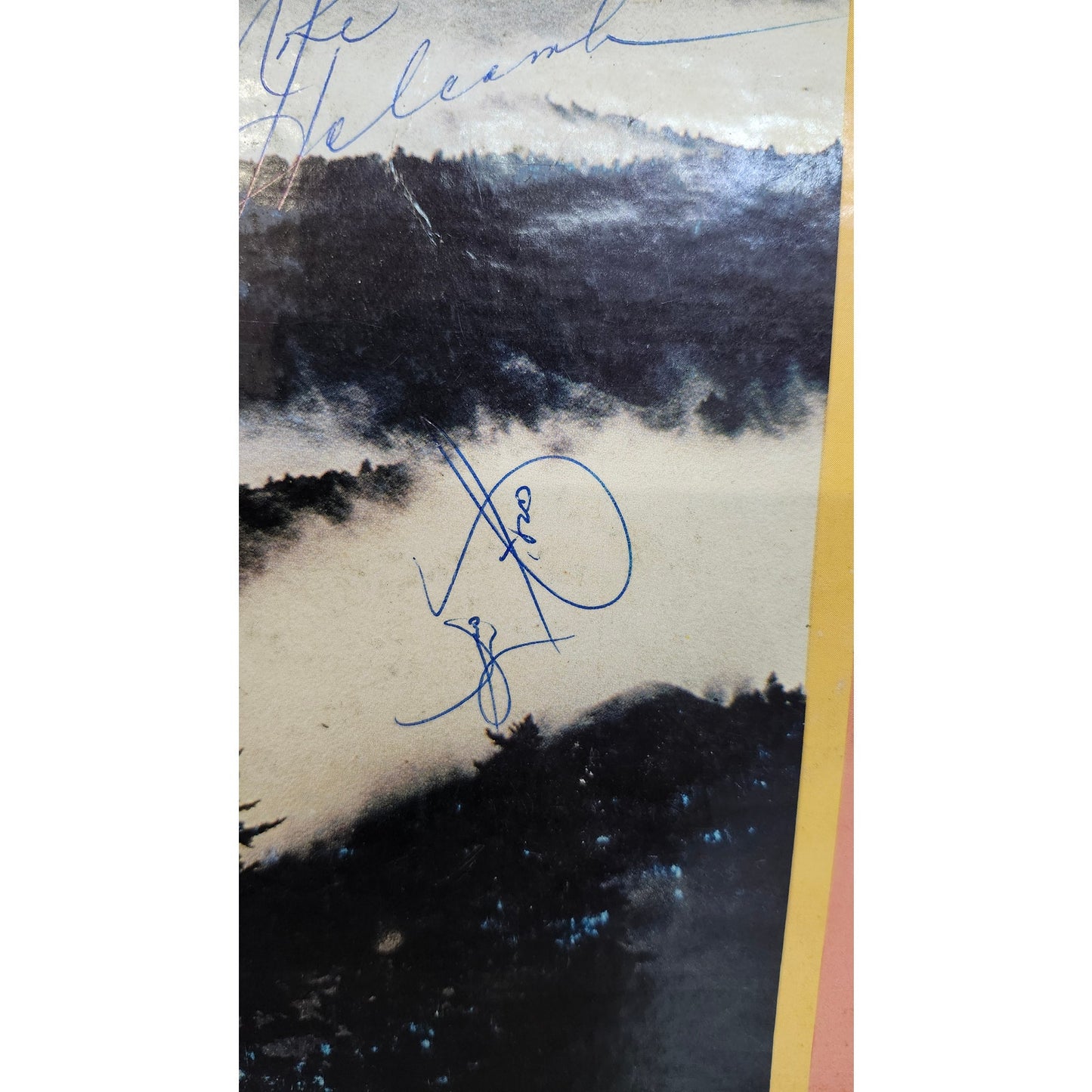 Signed The Inspirations Singing In The Smokies Live Second Helpin' Vol. II LP