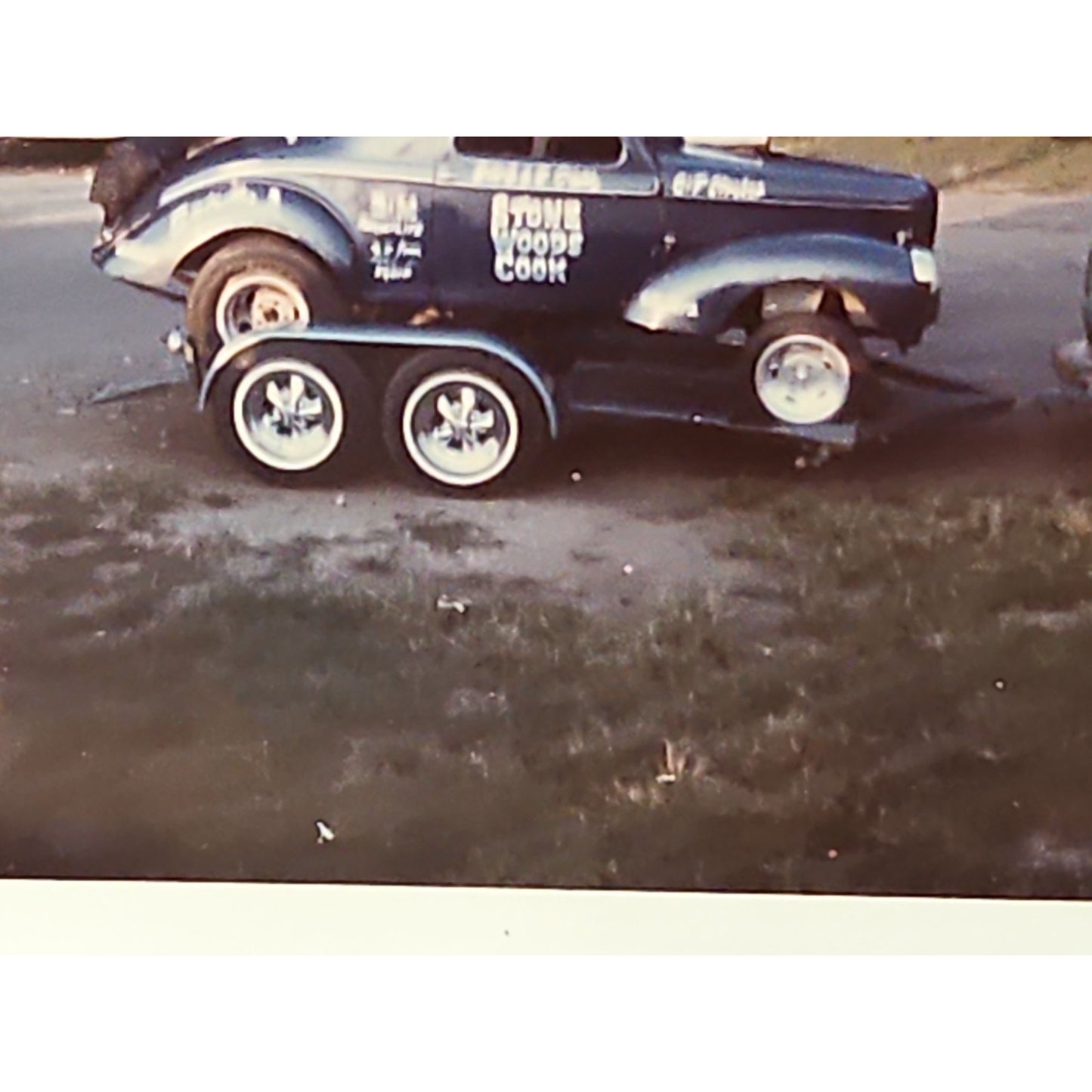 1966 Spring Nationals Champion Willys Coupe Drag Racing Photo Stone Woode Cook