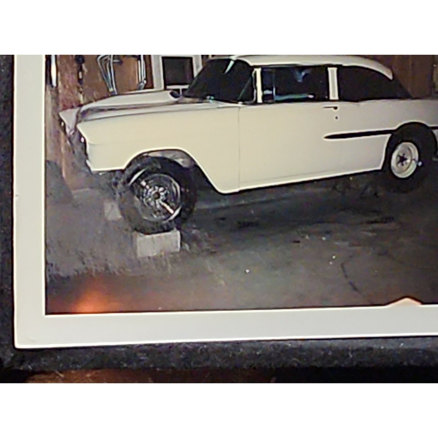 Lot Of 2 White Lightning C/Gas 1955 Chevy Drag Racing Photos Edgewater 1967