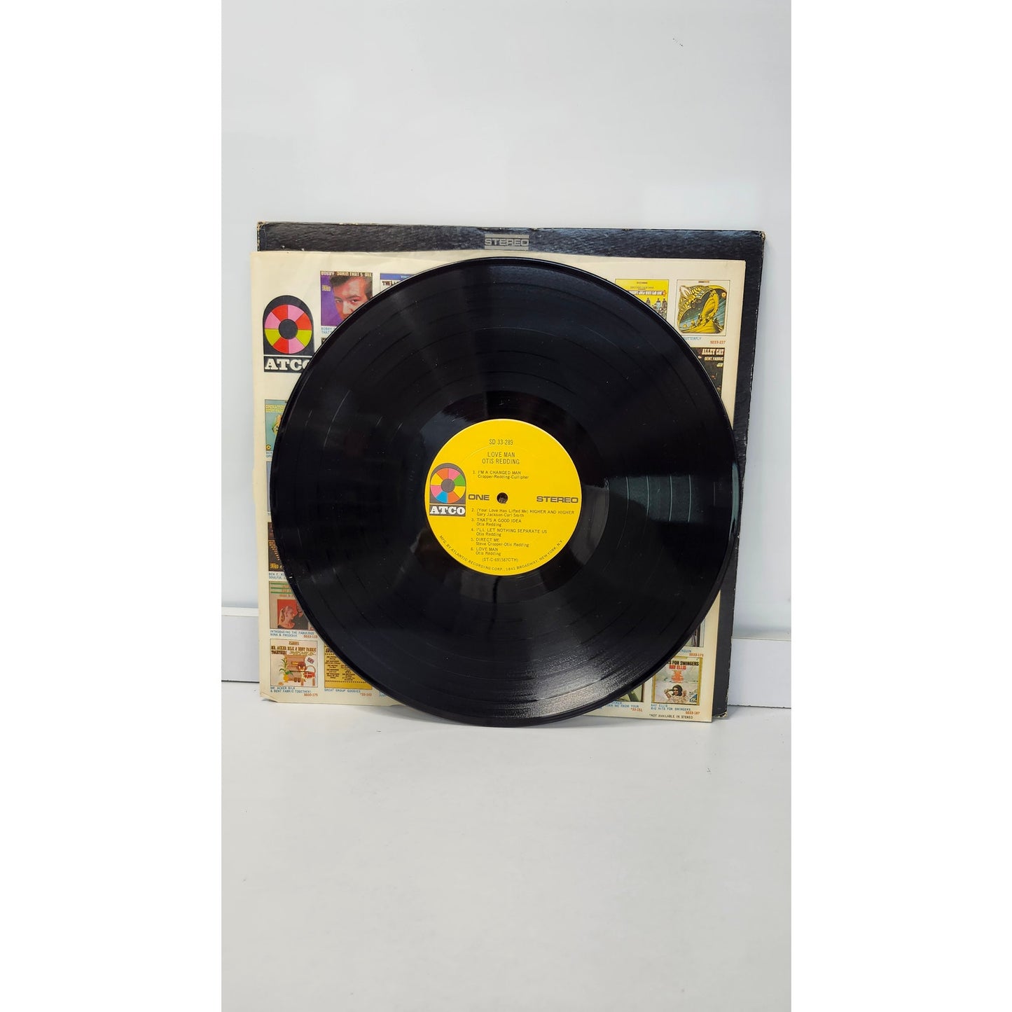 Otis Redding Love Man 1969 Vinyl LP Album Stereo ATCO Records SD 33-289 Stereo